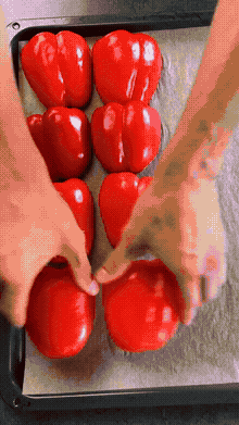 Запечённый красный перец