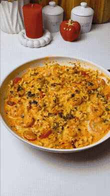 Кремовая паста с креветками