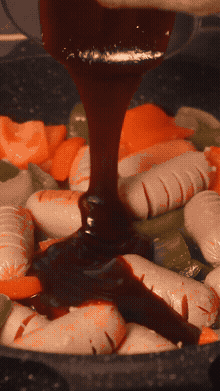 ПИКАНТНАЯ КОРЕЙСКАЯ ЗАКУСКА ИЗ СОСИСОК